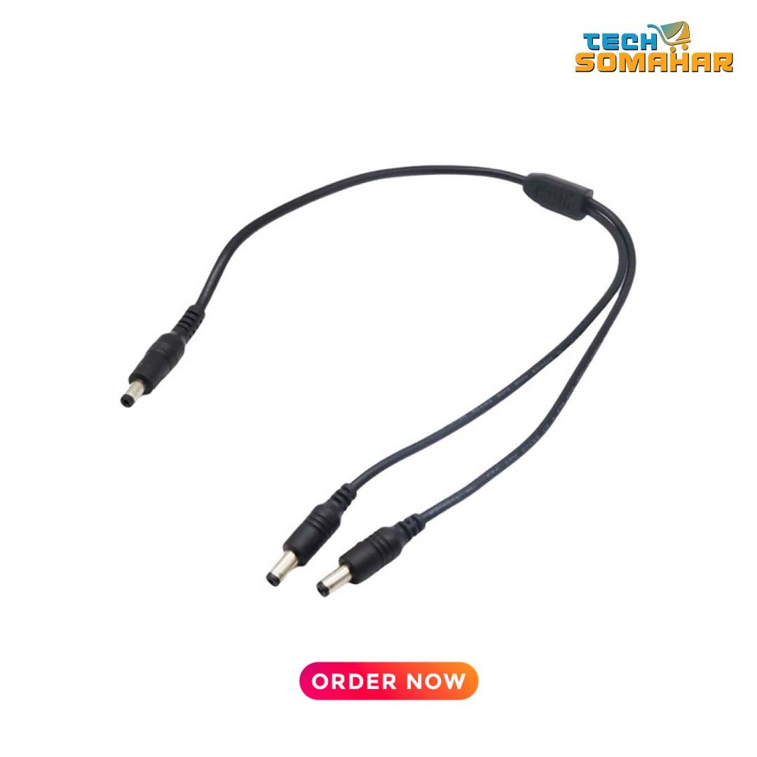Y Cable for DC Power Connect