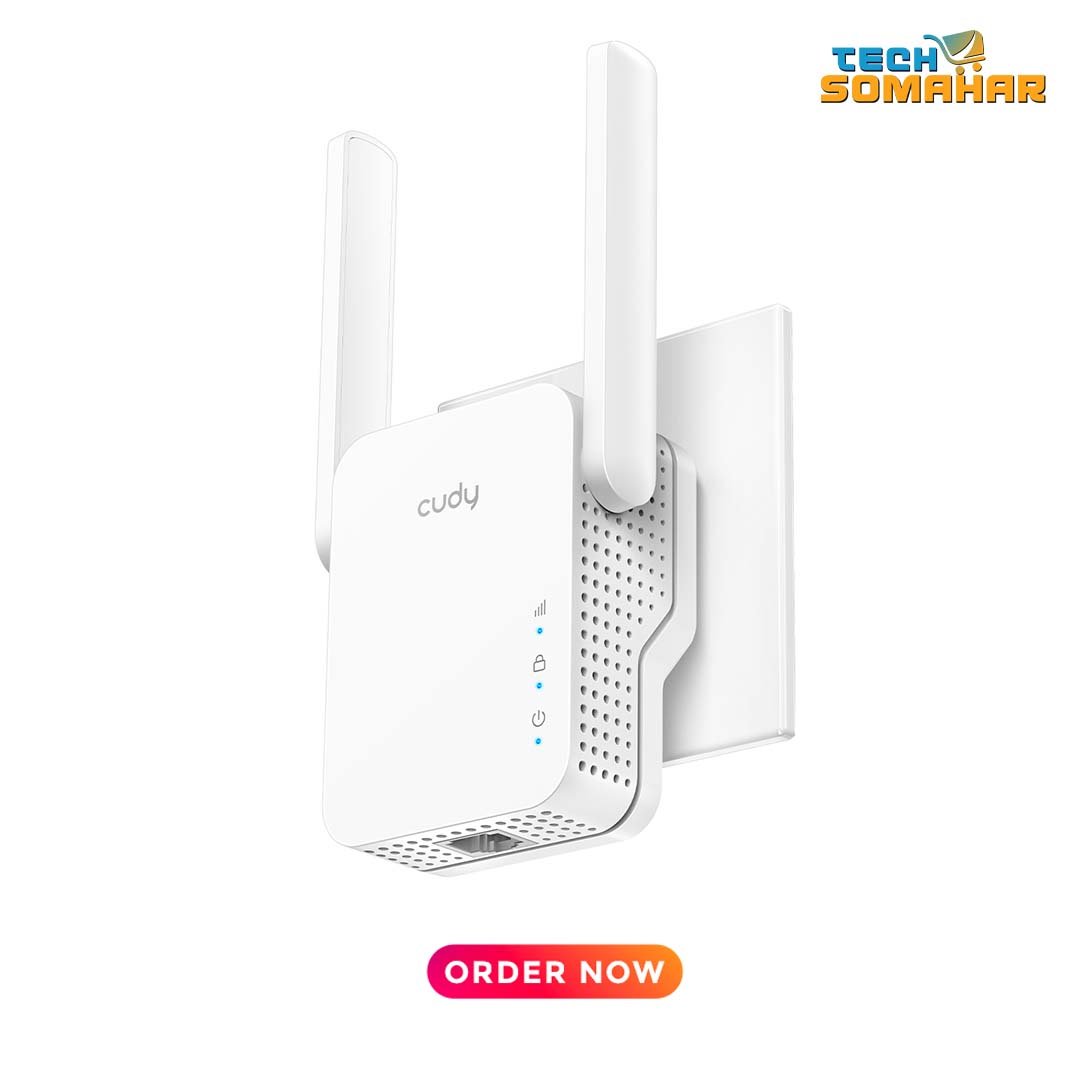 Cudy RE1200 AC1200 Dual Band WiFi Range Extender