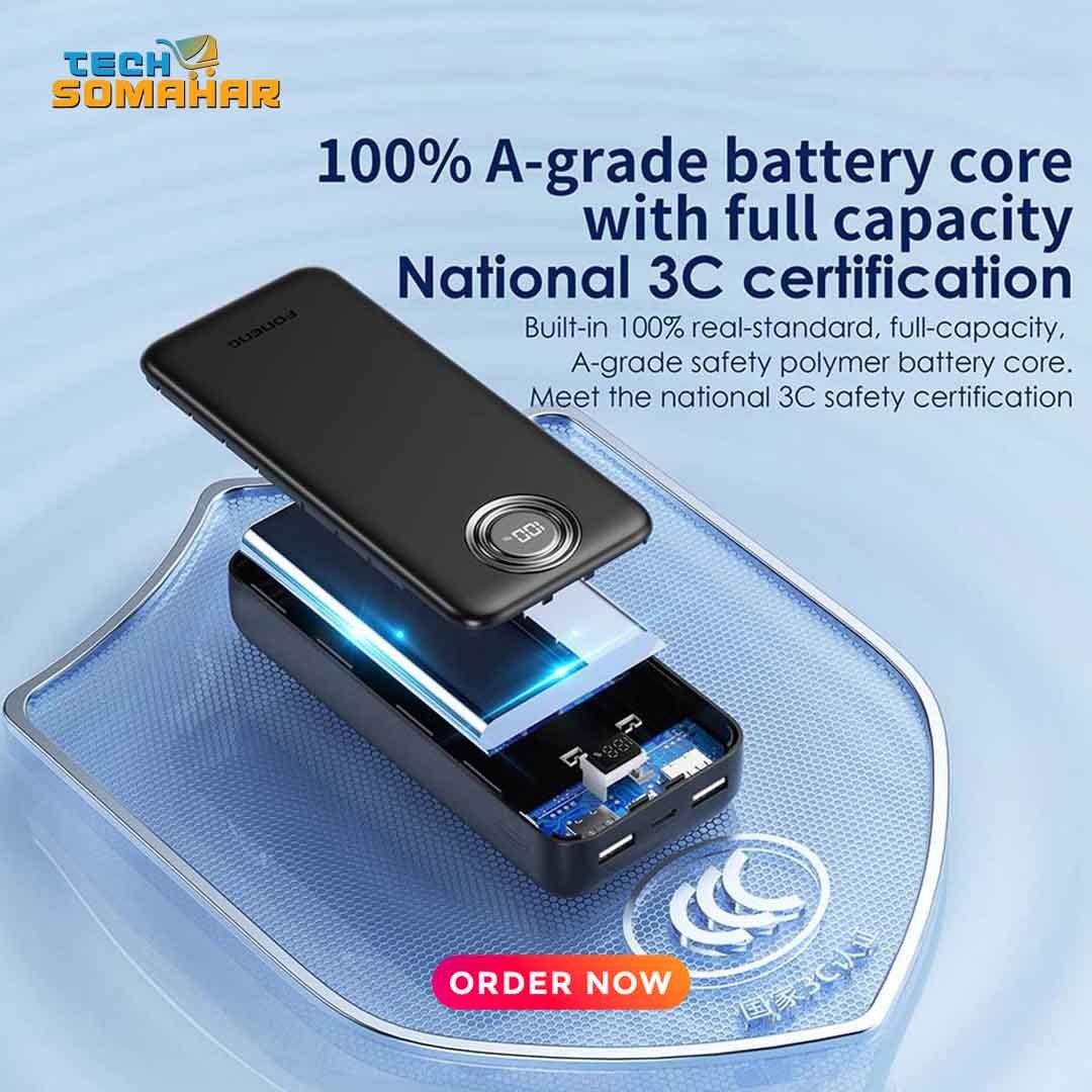 Foneng PX103 30000mAh 22.5W Power Bank - Image 4