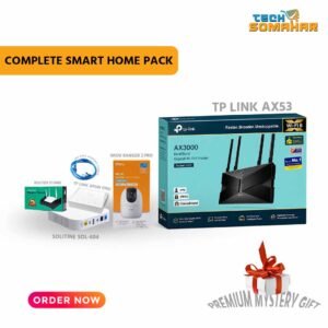 TP-Link AX53 price, TP-Link XPON ONU, Imou Ranger 2 Pro, KP4 UPS, smart home combo Bangladesh, wifi 6 router camera combo